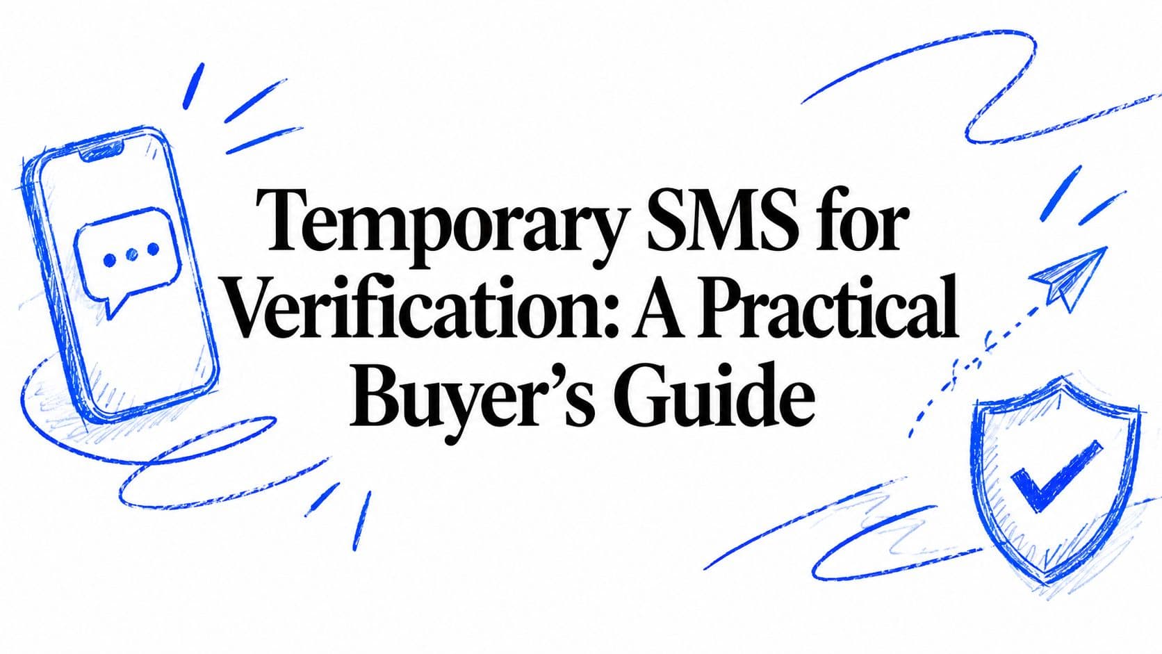Temporary SMS for Verification: A Practical Buyer's Guide