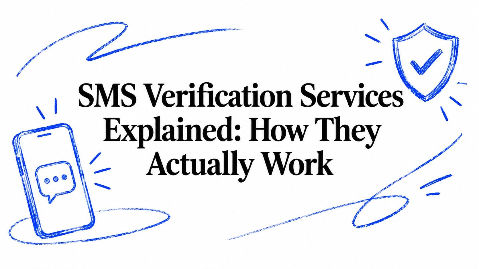 SMS Verification Services Explained: How They Actually Work