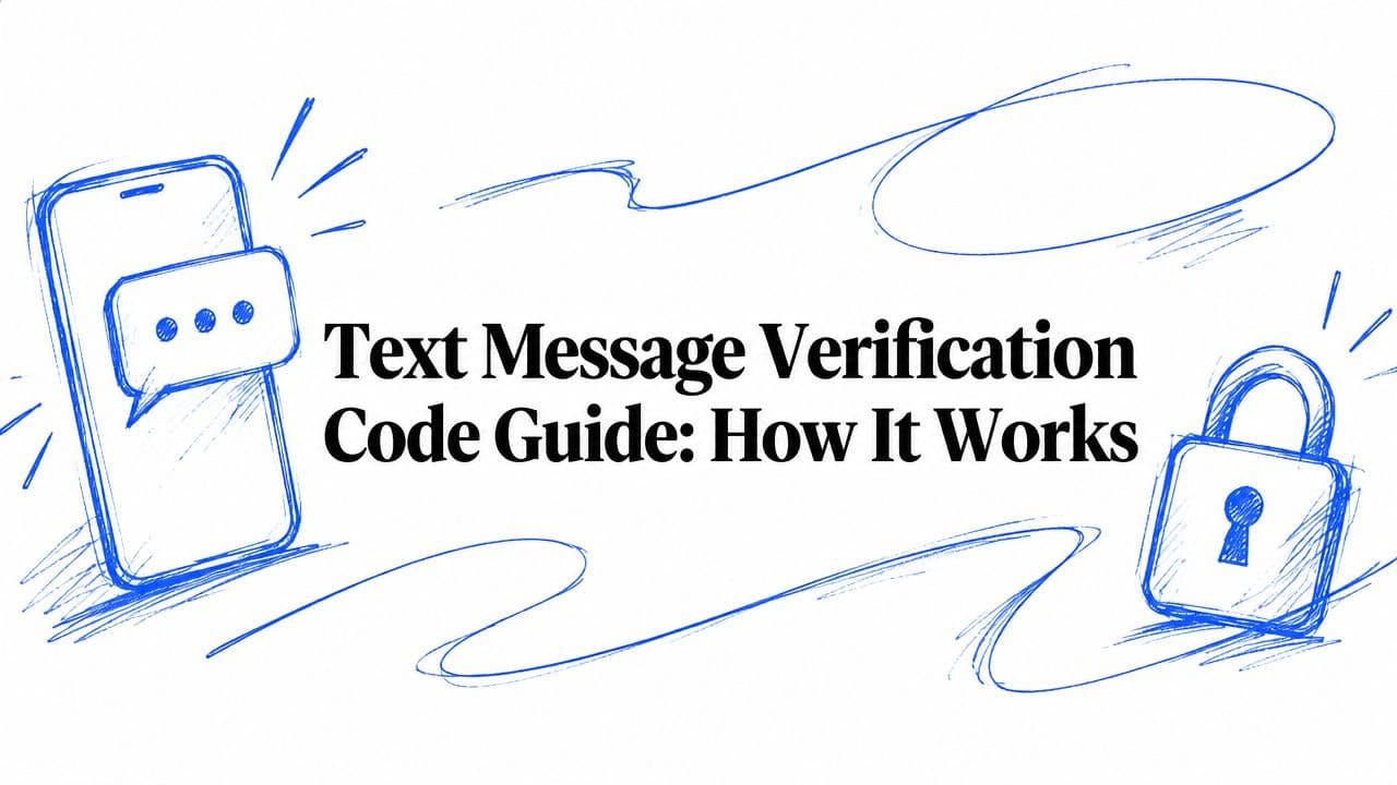 Text Message Verification Code Guide: How It Works